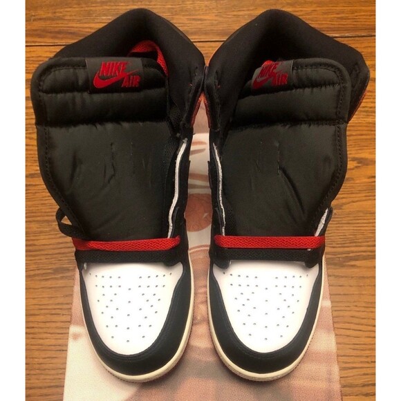 NIKE AIR JORDAN BLACK REIMAGINE TOE 5Y - Picture 3 of 5